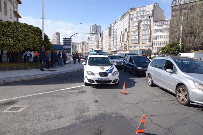 Cortes de tráfico por el simulacro en el túnel