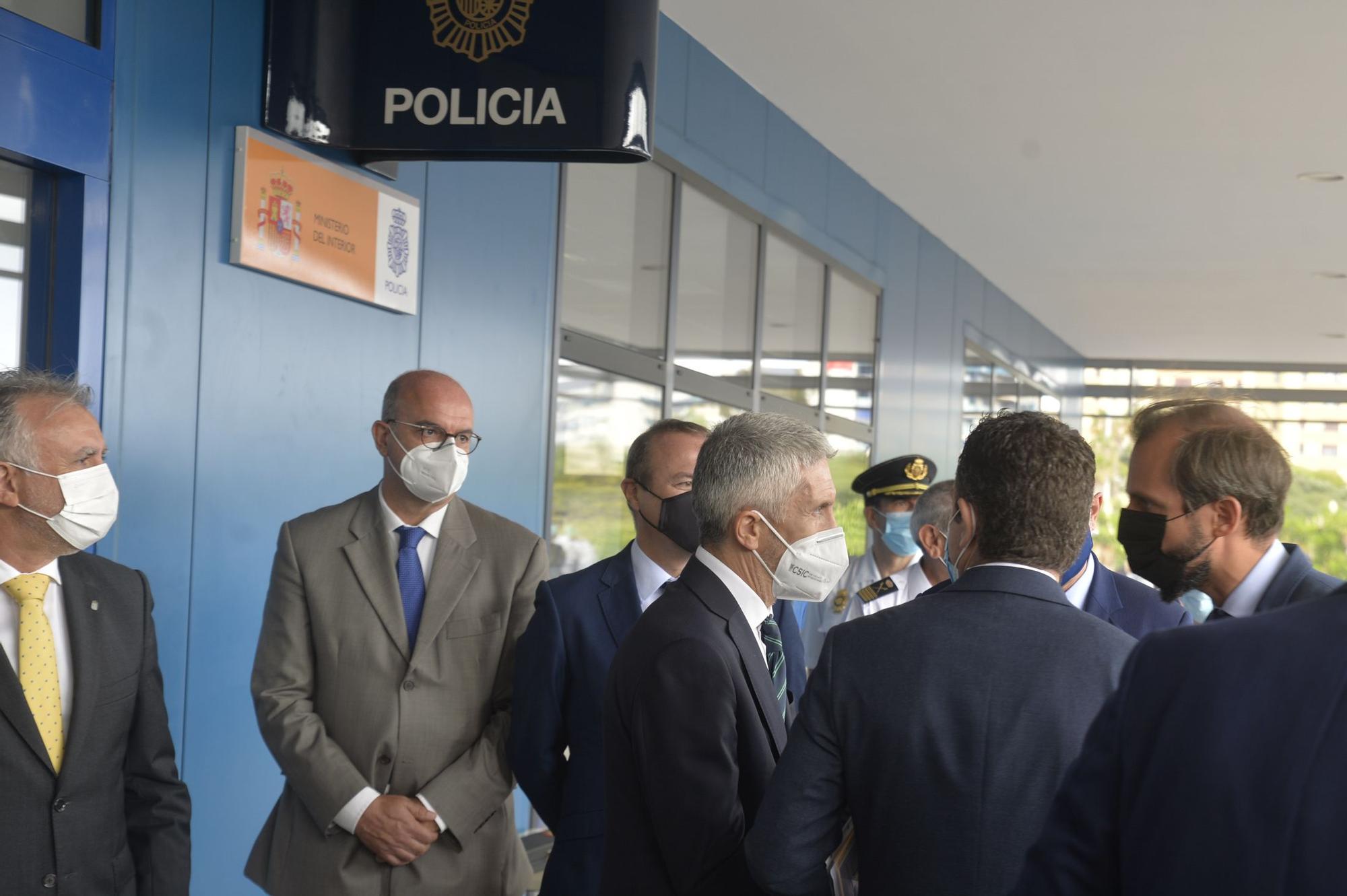 Inauguración de la comisaría de Distrito Centro de la Policía Nacional en Las Palmas