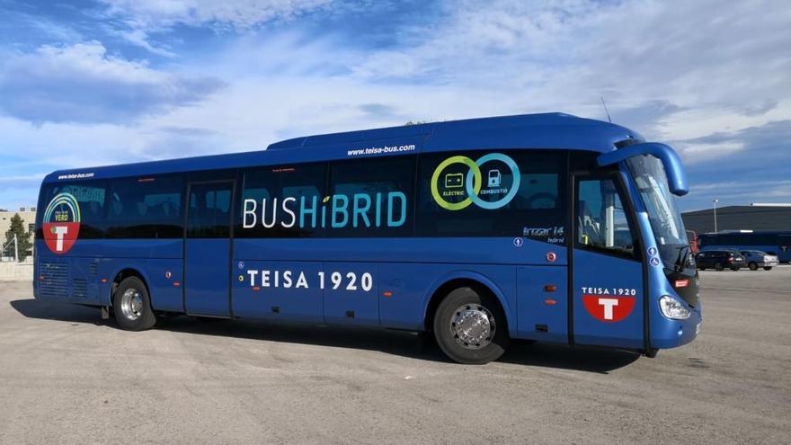 Teisa incorpora el seu primer autobús híbrid a Girona