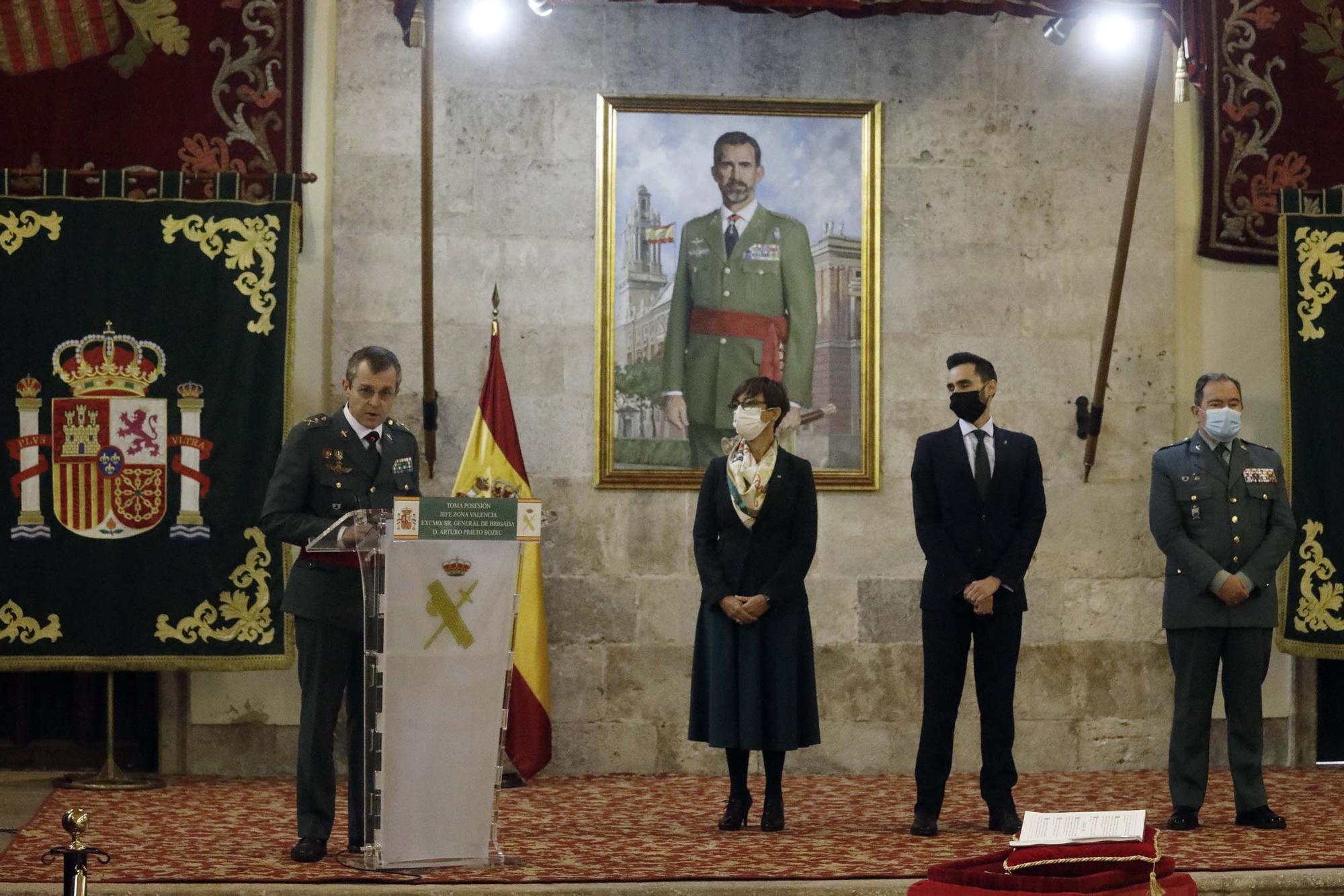 Toma posesión del nuevo General de la Guardia Civil Arturo Prieto