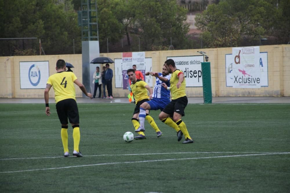 Partido entre el Lorca Deportiva y el Mar Menor