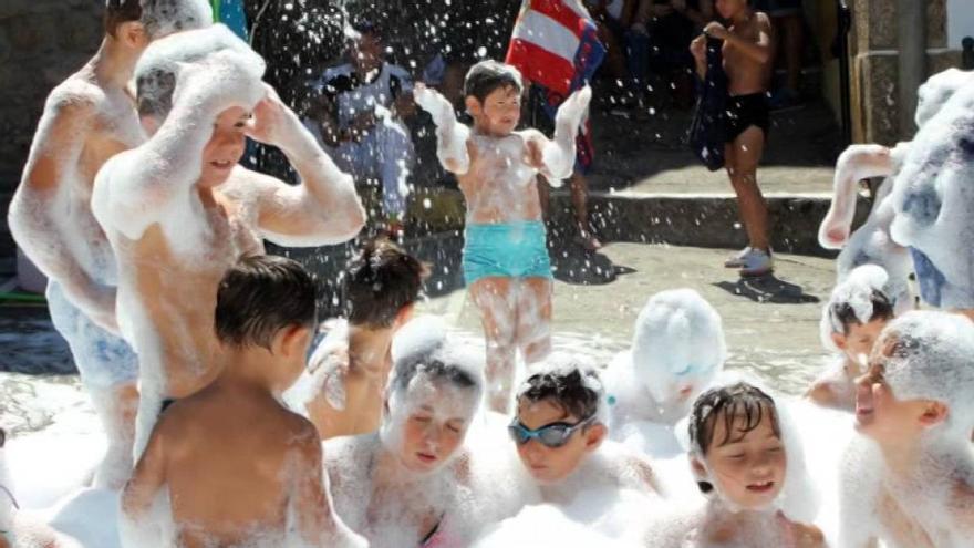 Fiesta de la espuma. Será el próximo lunes 29 de agosto.