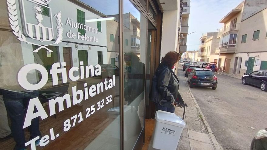 El reciclaje en Felanitx se dispara del 13 al 65% en el primer año del sistema de recogida puerta a puerta