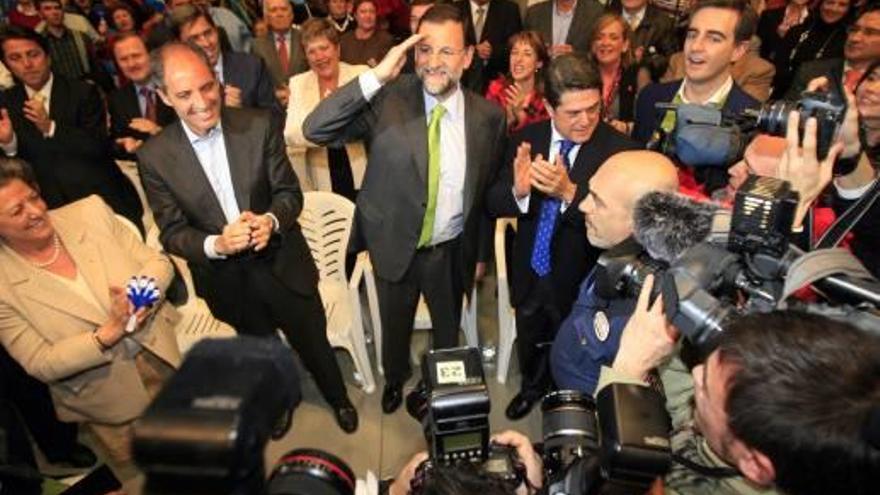 De campaña en Alicante Acto de Rajoy en IFA pagado a Gürtel en 2008