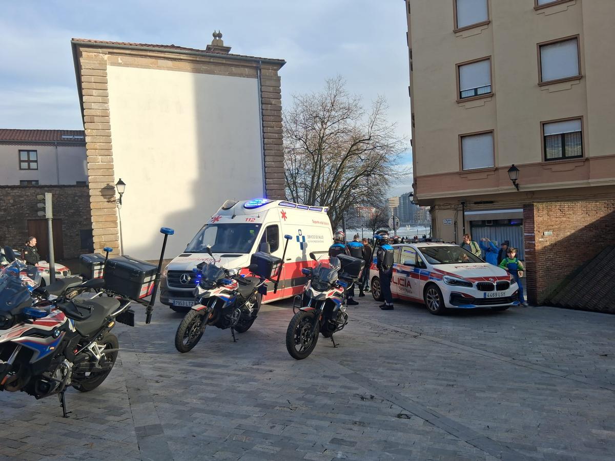 Agentes de la Policía Local.