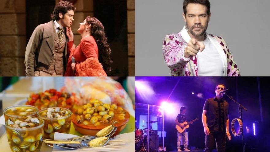 El humor del Festival ¡Cucha!, la zarzuela, teatro y, por supuesto, caracoles… es la variedad de la agenda del finde en Córdoba