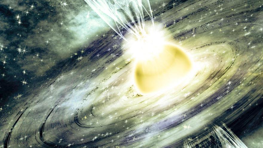 Una teoría describe un universo de antimateria más allá del Big Bang - Faro de Vigo