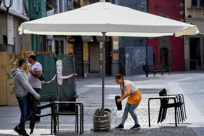 Primer sábado de la fase 1 en la capital