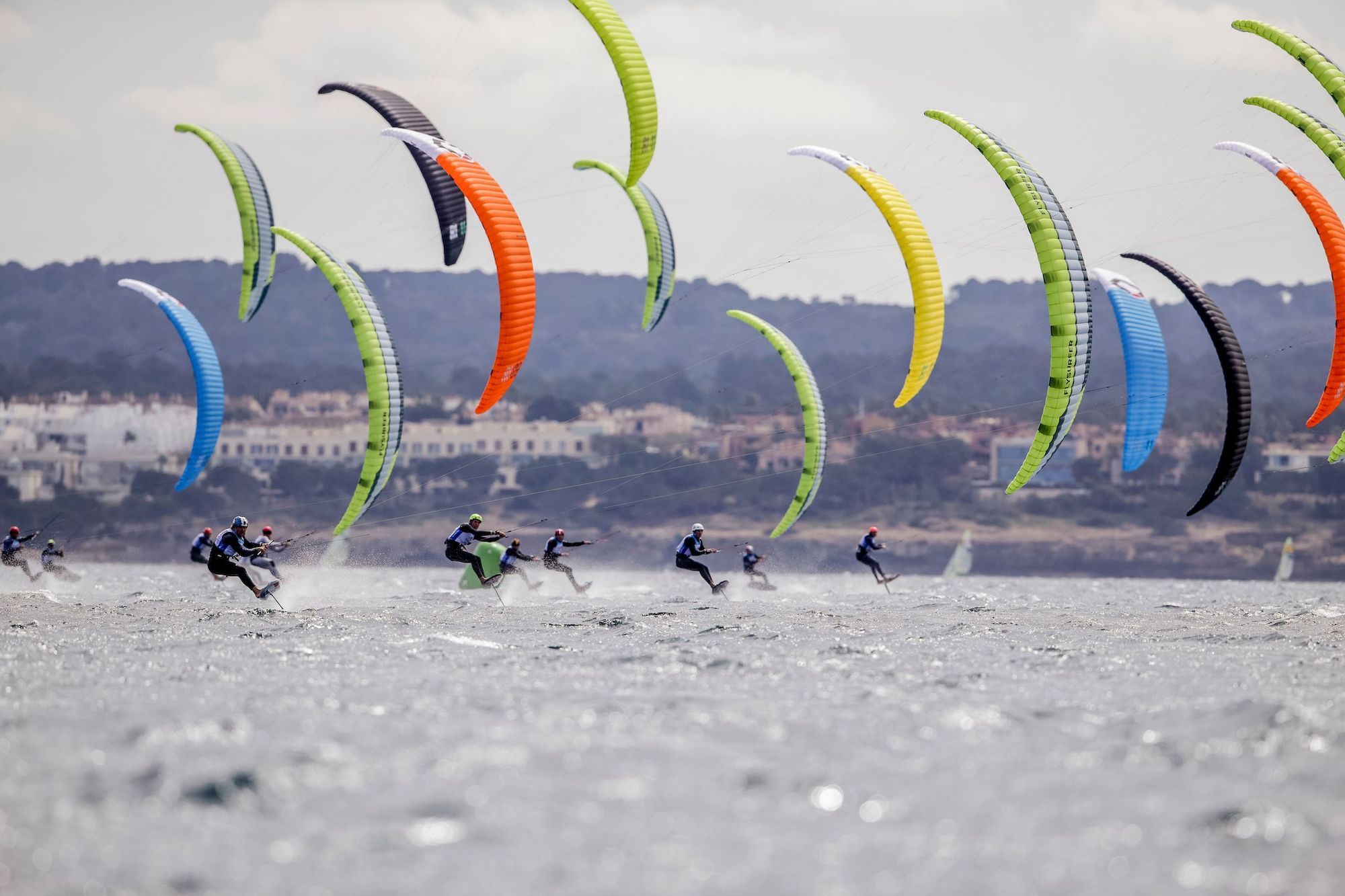 Spektakuläre Eindrücke von der Regatta Princesa Sofía an der Playa de Palma auf Mallorc