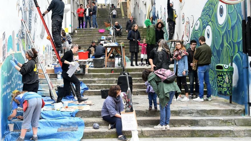 Accesibilidad en A Coruña: Adelaida Muro tendrá escaleras mecánicas hacia Ángel Rebollo