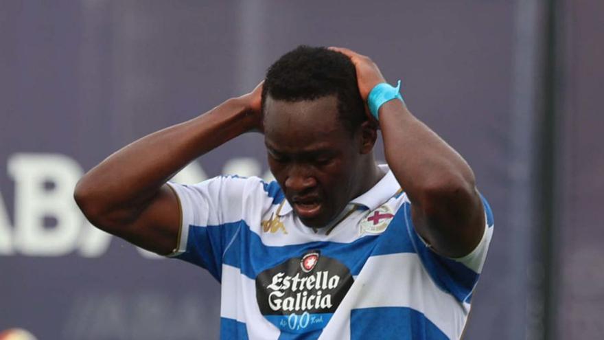 Bil, autor del gol, en una foto de archivo de este curso. | Iago López