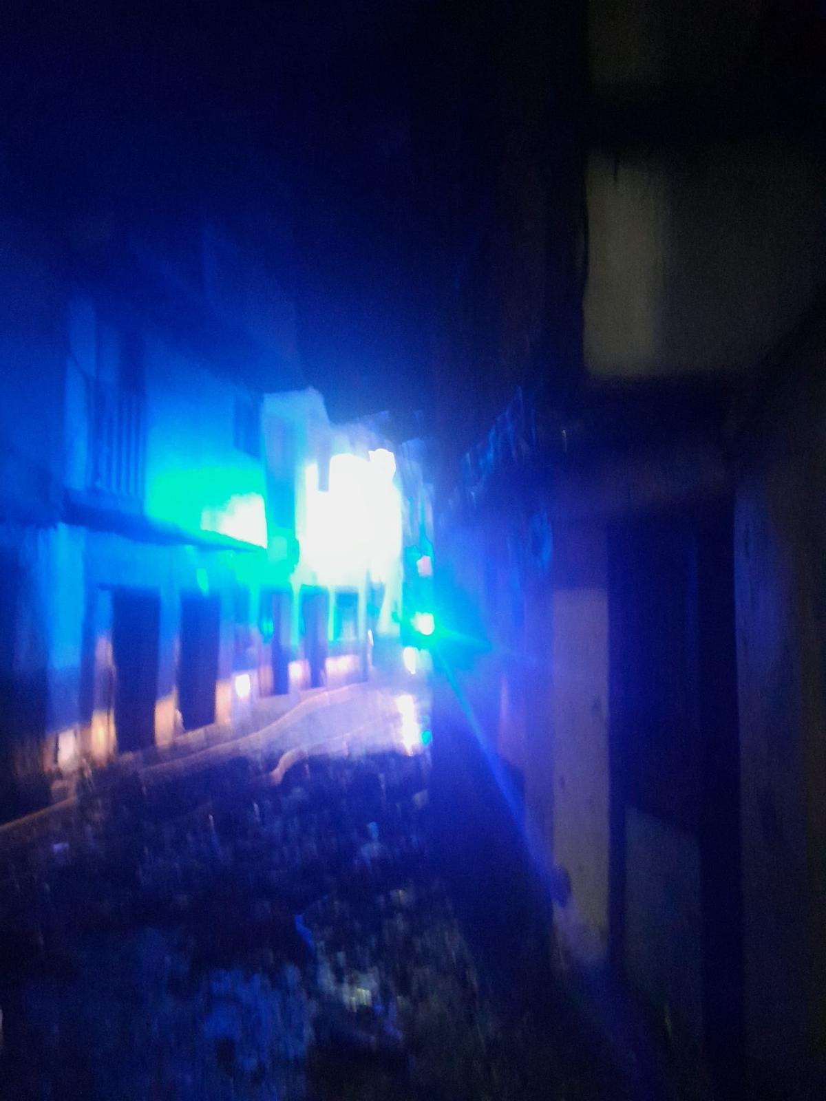 Incendio en Villanueva de la Vera