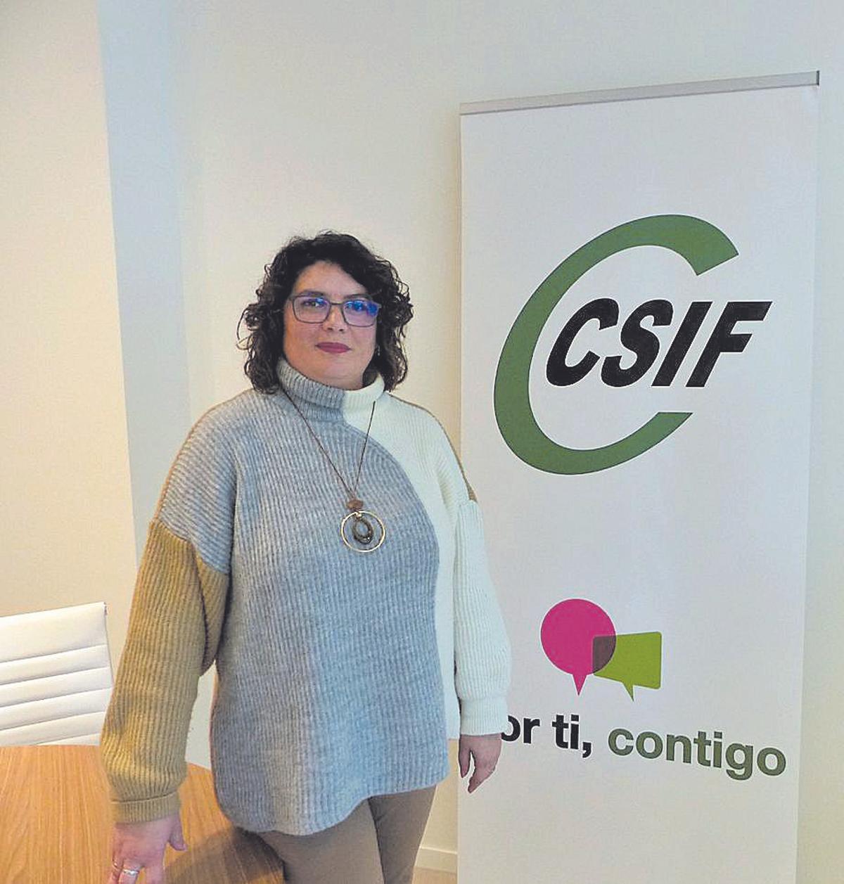 Eva Vázquez, médico y responsable de Igualdad en CSIF.