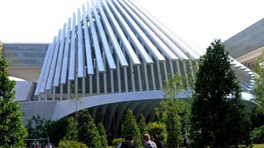 El Palacio de Congresos de Calatrava en Buenavista.