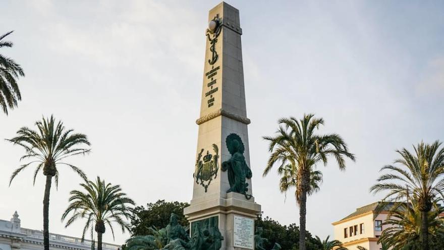 El monumento Héroes de Cavite de Cartagena inicia su camino hacia el BIC