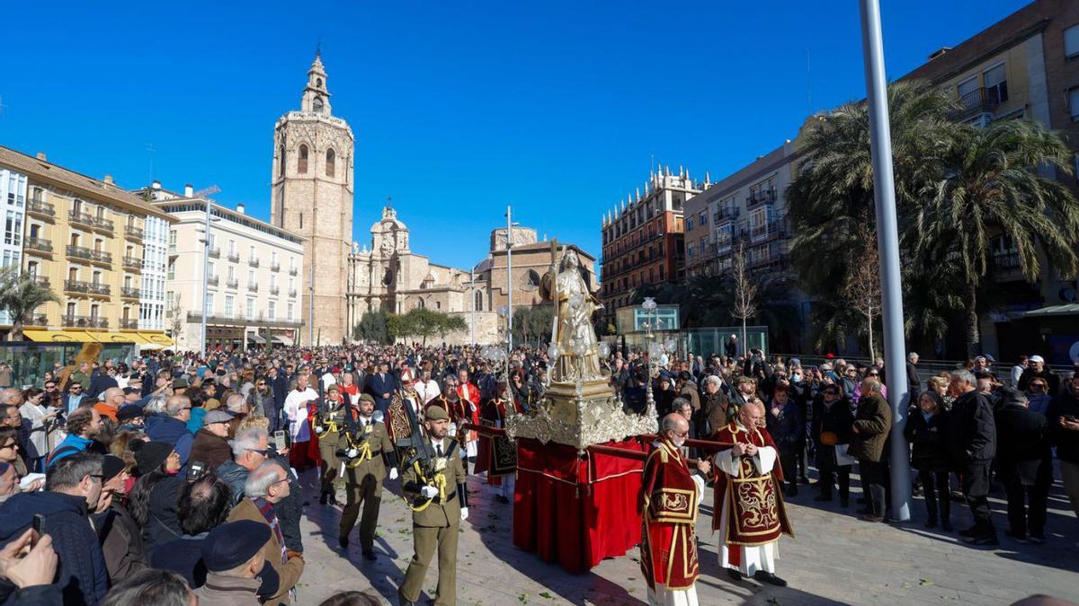Procesión de San Vicente Mártir en València