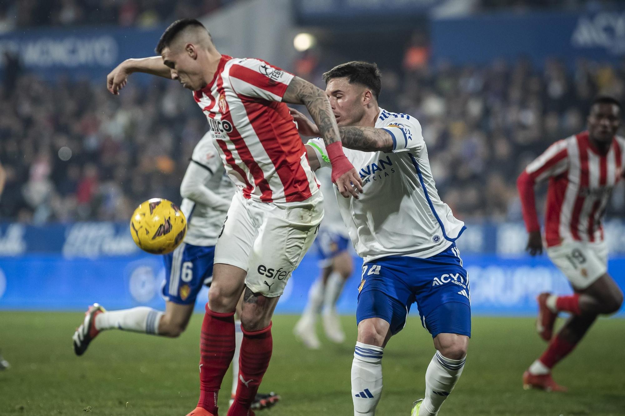 EN IMÁGENES: Zaragoza-Sporting en La Romareda