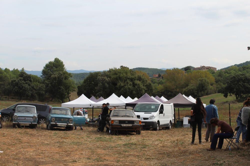 Gravació de «Las Leyes de la Frontera» a Can Massana