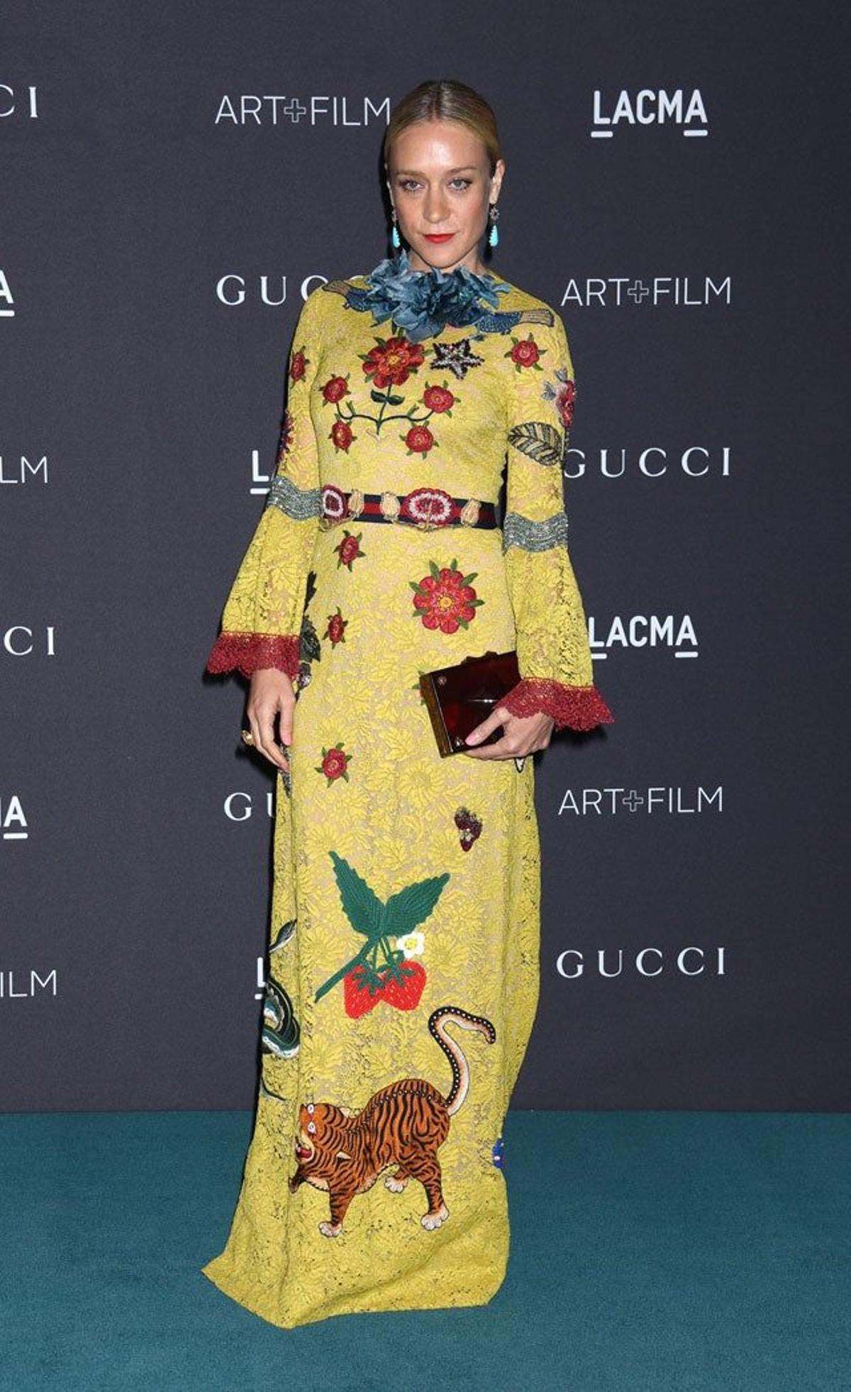 Chloë Sevigny, en la gala LACMA 2015 de Los Ángeles.