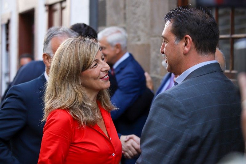 Visita de Yolanda Díaz a La Palma