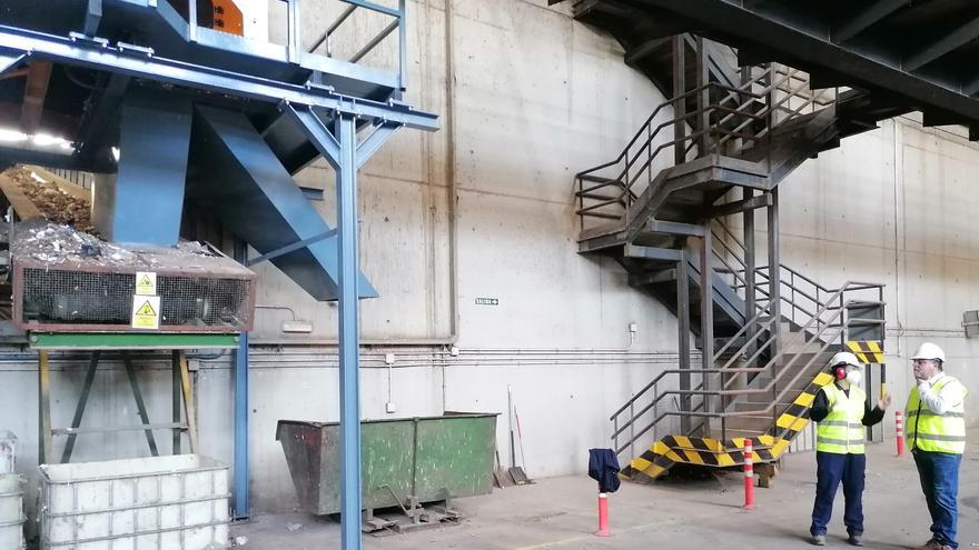 La planta de residuos de Villena incorpora un nuevo separador de metales no férricos