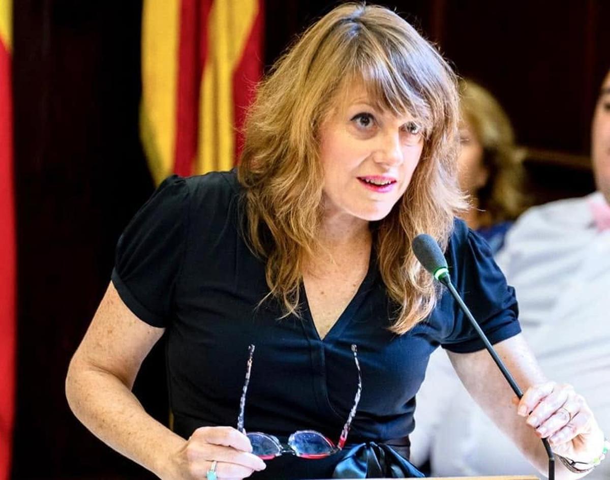 Portavoz de Compromís Maria Josep Picó.
