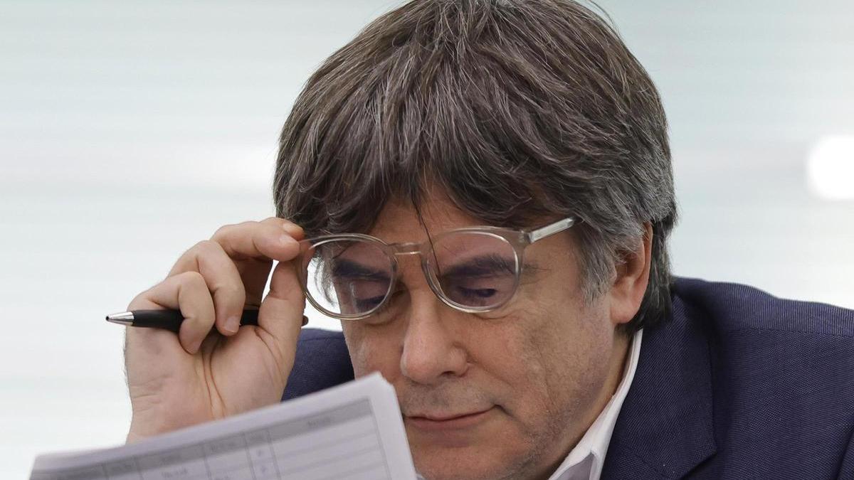 El expresident de la Generalitat, Carles Puigdemont.