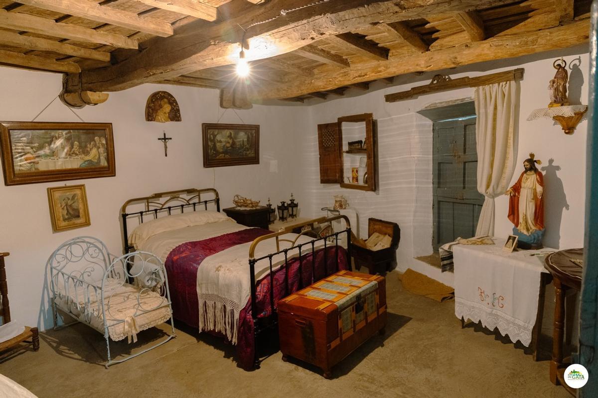 Una de las estancias que puede verse en Torre de Don Miguel.