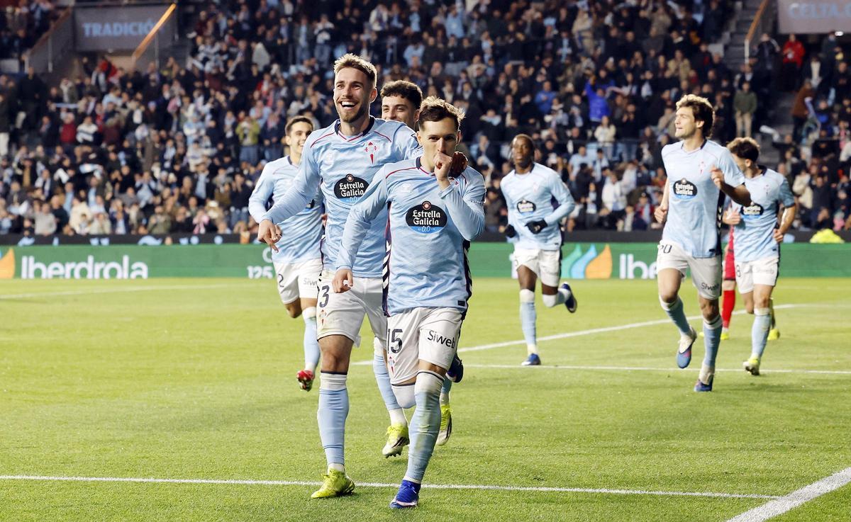 Así fue el partido Celta de Vigo - Rayo Vallecano en imágenes