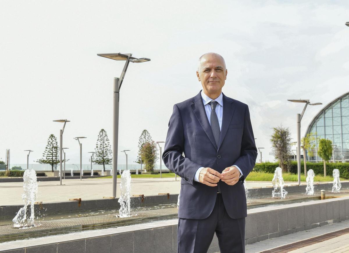 Enrique Soto en su etapa como director de Feria Valencia