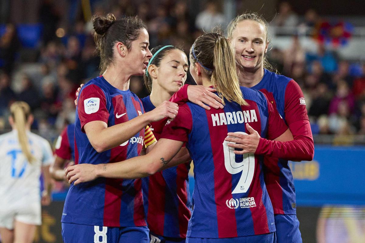 LigaF Jornada 13: FC Barcelona - Levante Las Planas. Las mejores imágenes del partido en el Estadi Johan Cruyff