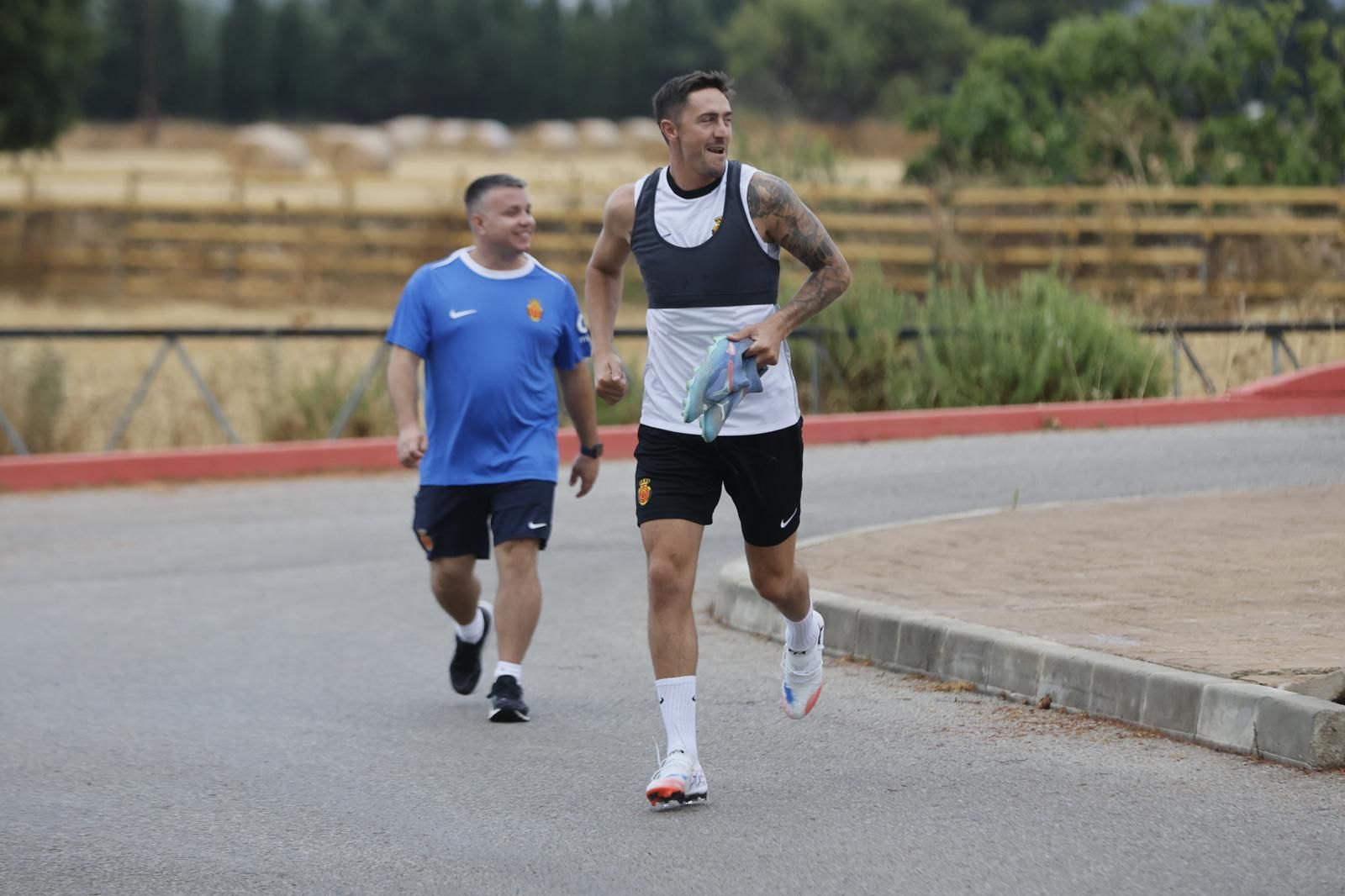 El Mallorca vuelve a entrenar en Son Bibiloni sin caras nuevas