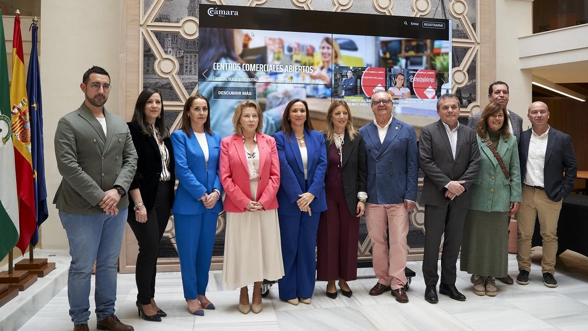 La presentación de la plataforma ComercioMálaga TV.