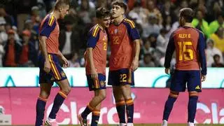 España vence a Perú 1-3 en un amistoso en Puebla