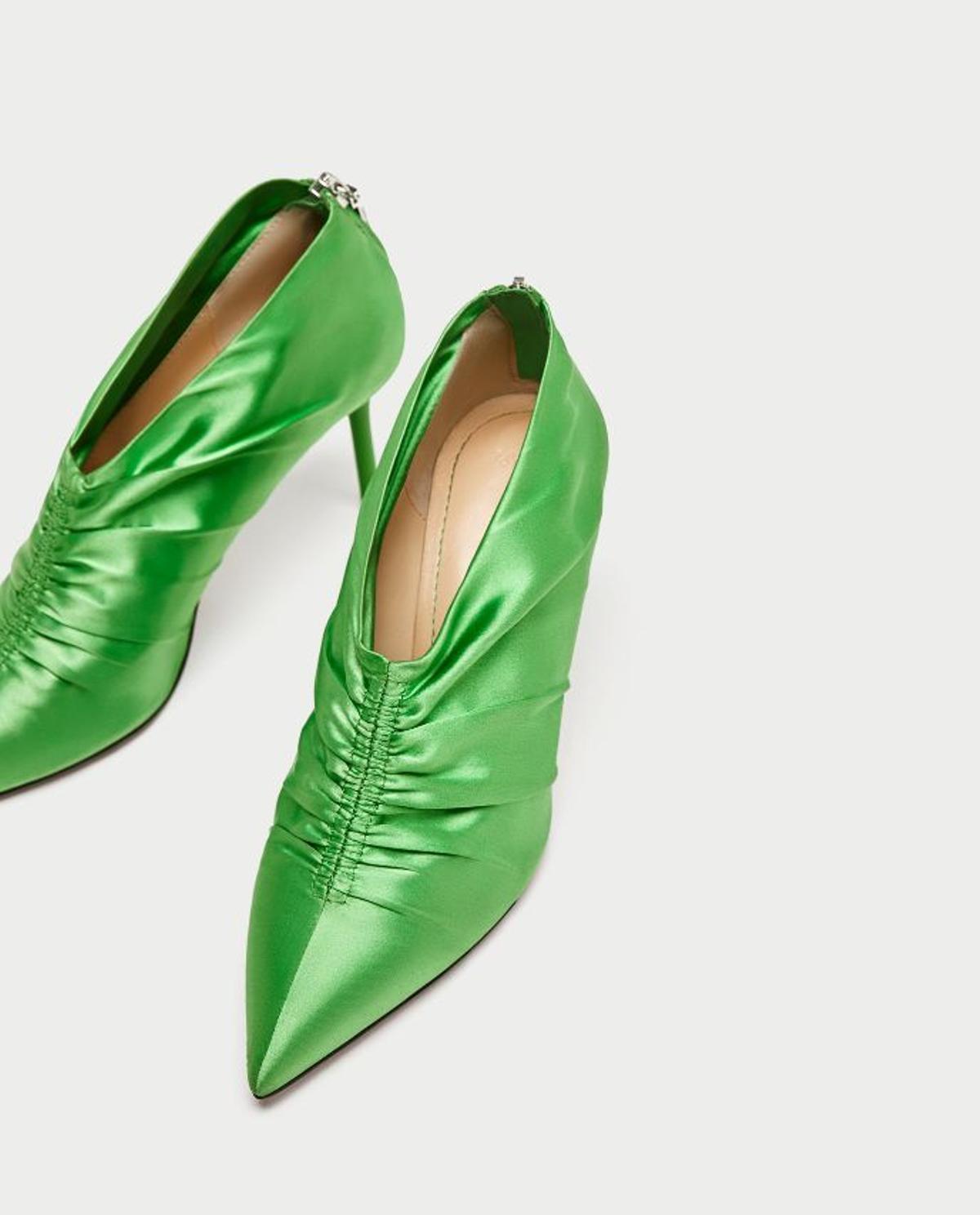 Zapatos Grinch de Zara