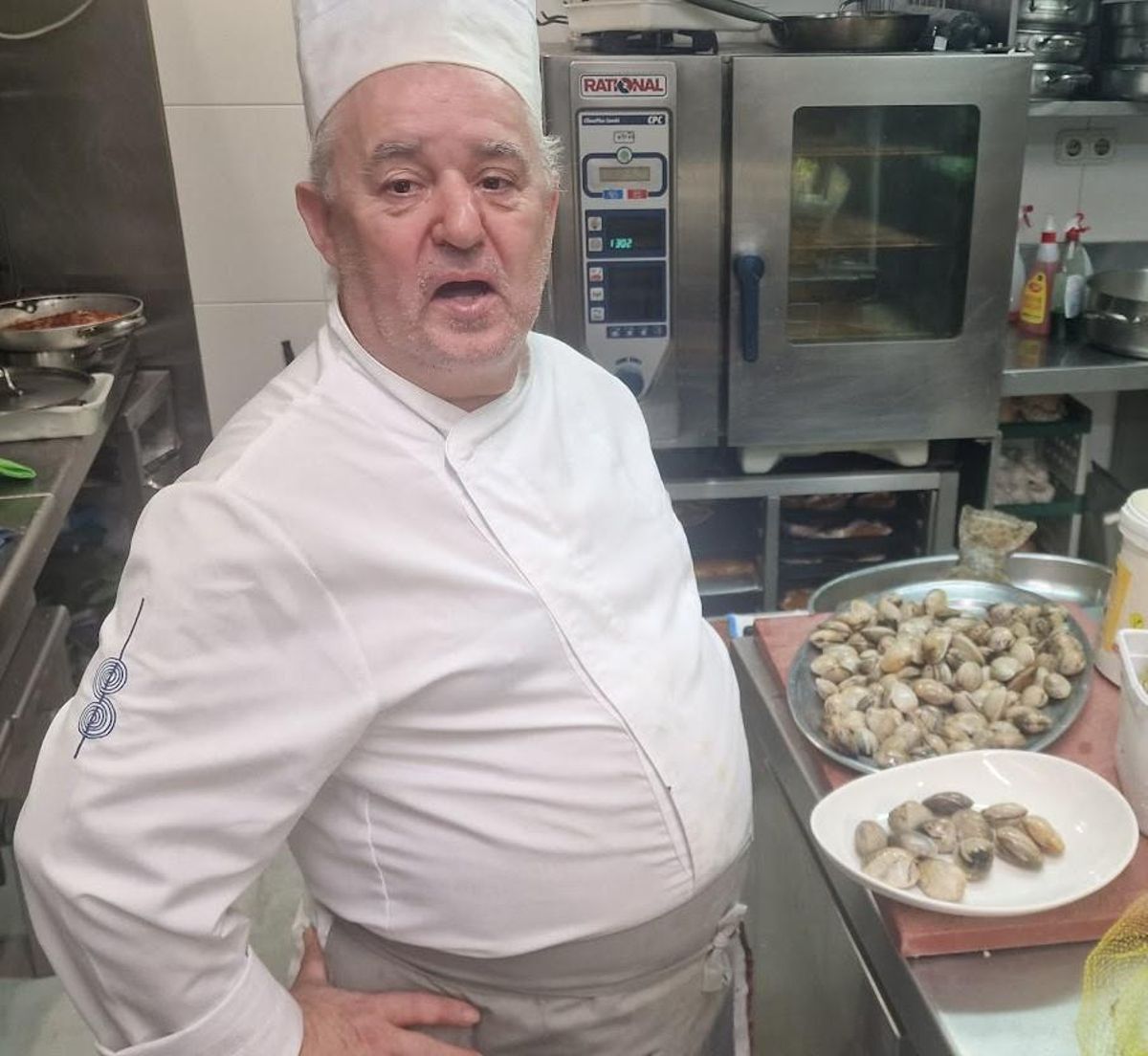 "Gabi", el chef del restaurante Solaina.