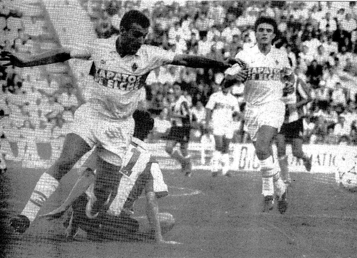 Duelo entre Elche y Hércules (4-1) al inicio de la 1991-1992