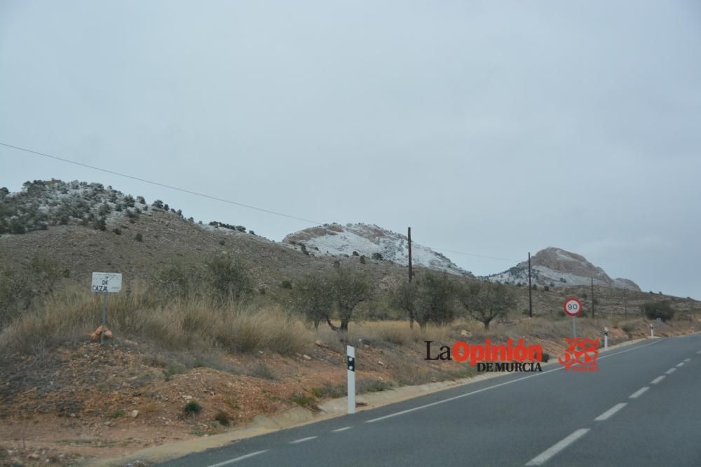 Nieve en el Altiplano murciano