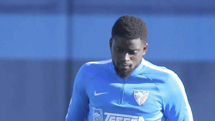 Alfred N&#039;Diaye regresará al once del Málaga CF ante el Nástic.