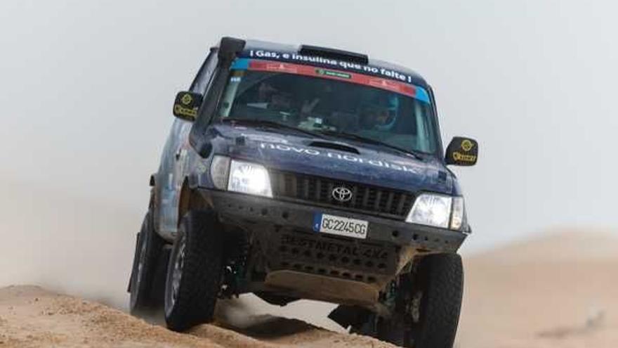 Ledesma supera una etapa llena de obstáculos en el Dakar