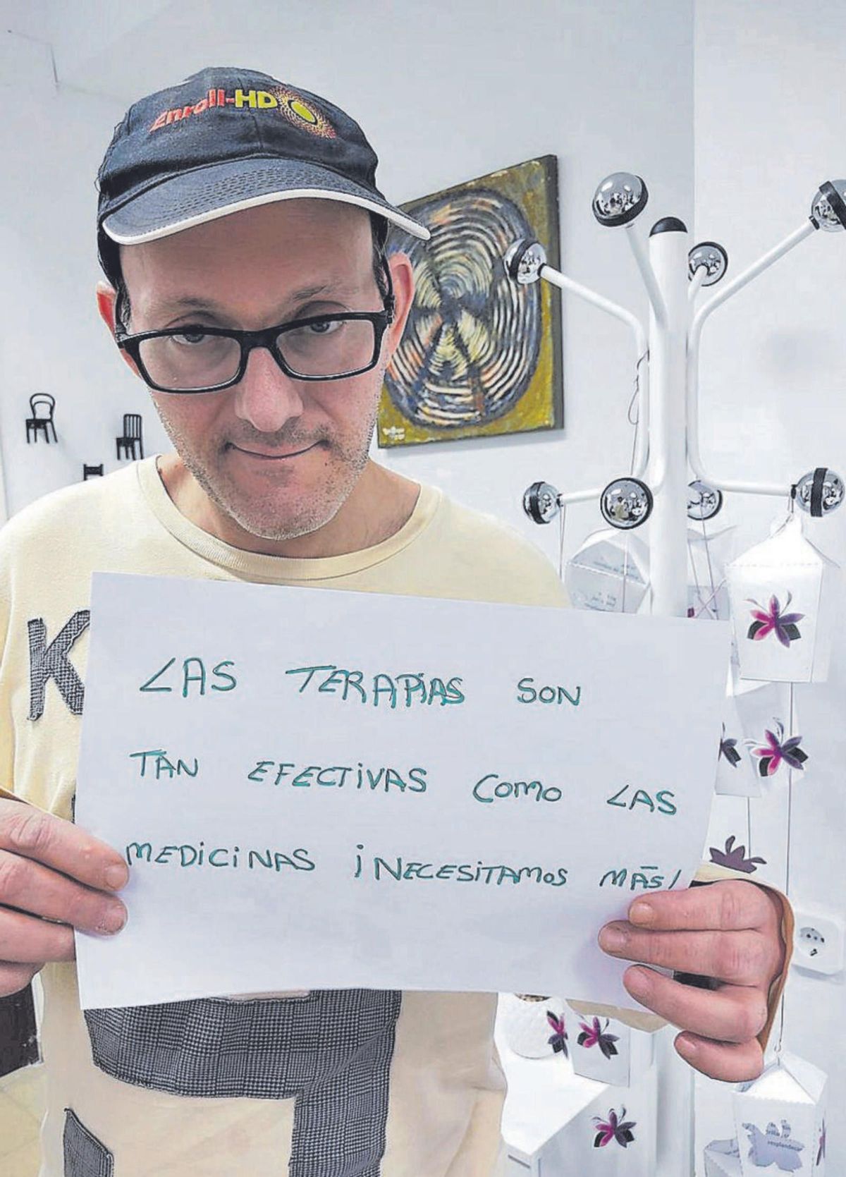 Joan Gili, hijo de la presidenta de la Asociación Balear de Huntington. | DM