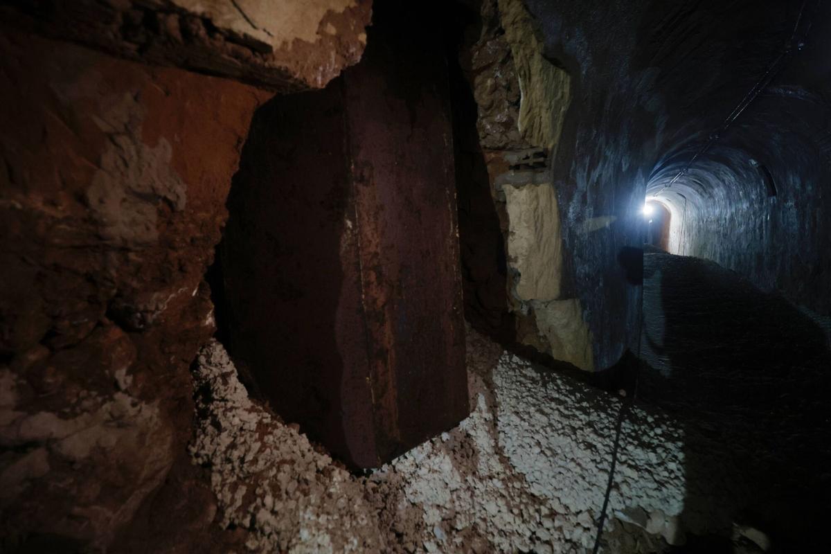 Descubren un túnel subterráneo en la ampliación de un instituto de Palma