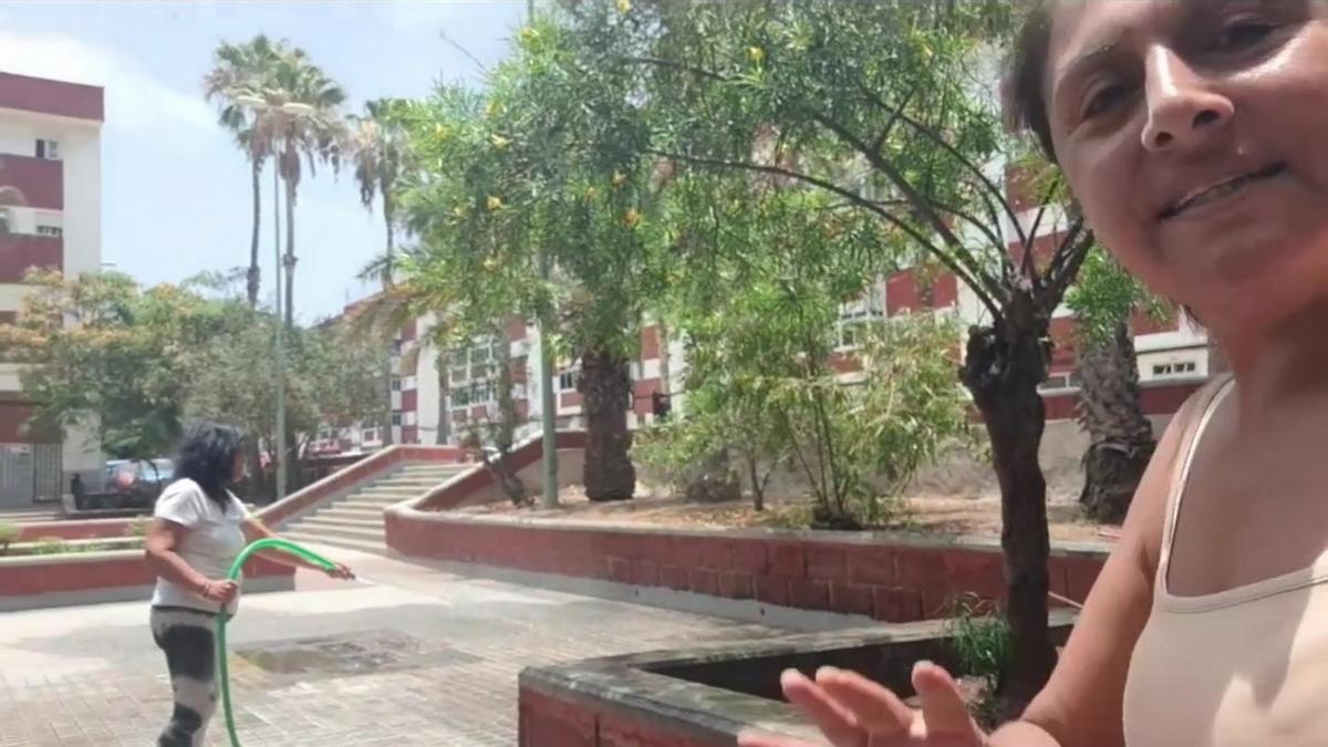 "¡Vergüenza!": el mensaje desesperado de una vecina de Las Palmas de Gran Canaria