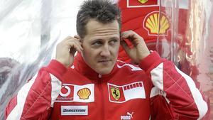 Michael Schumacher, durant el GP de València, el 2006.