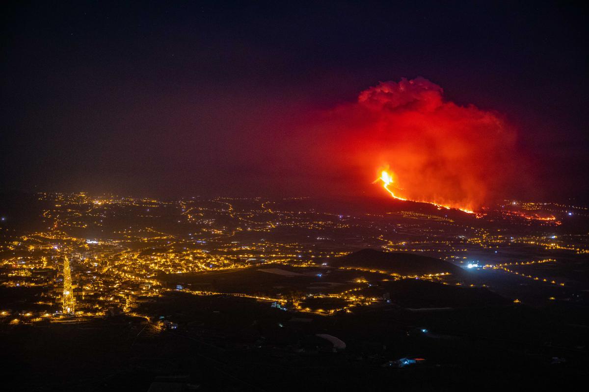 Las imágenes más impactantes de la erupción de La Palma