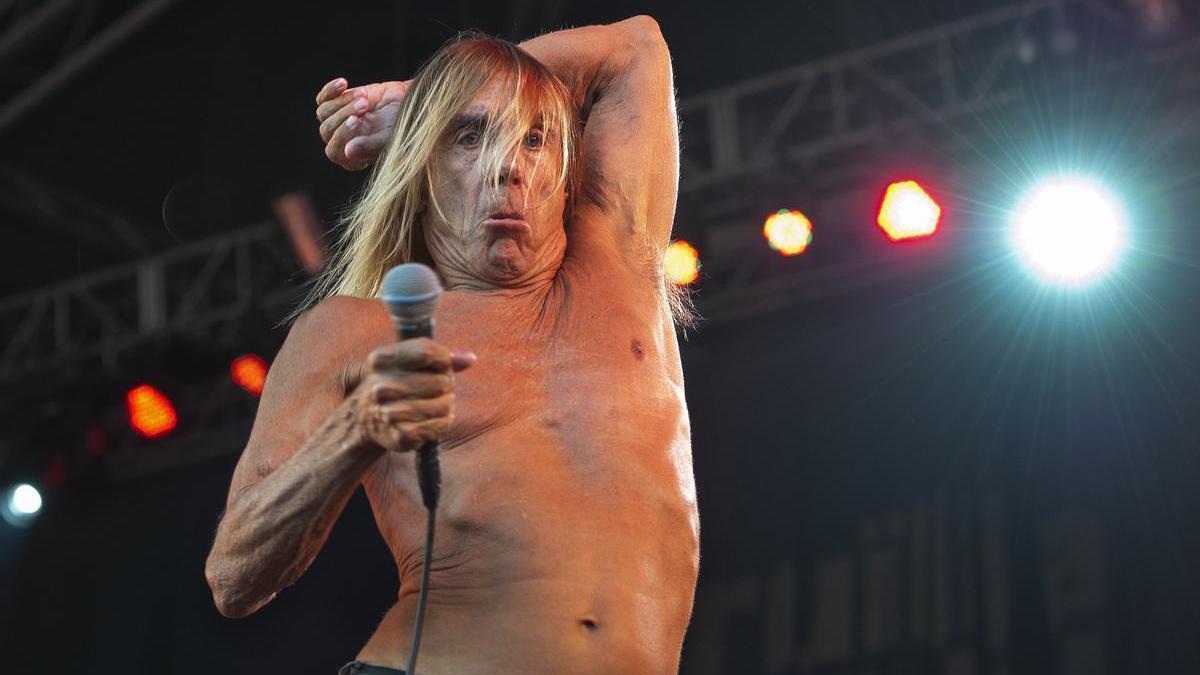 Iggy Pop, en una de sus últimas visitas a Barcelona.