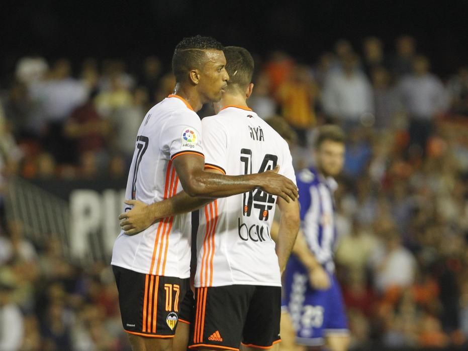 Las mejores imágenes del Valencia - Alavés