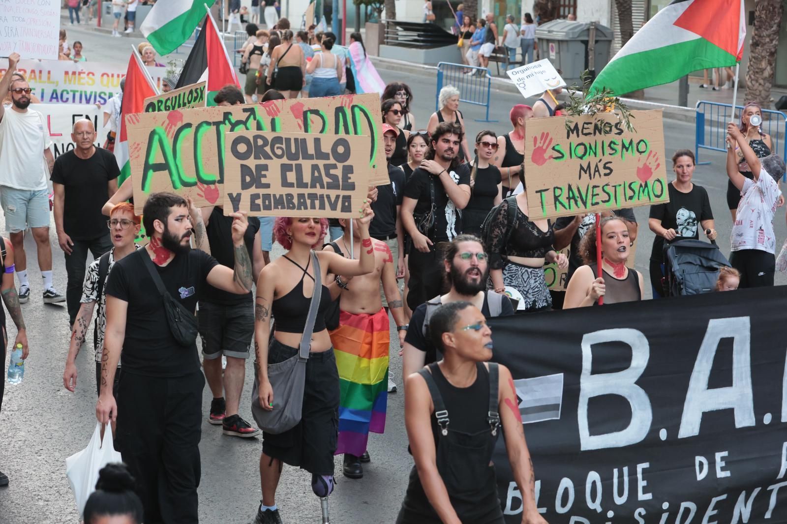 Así ha sido la manifestación LGTBI en Alicante