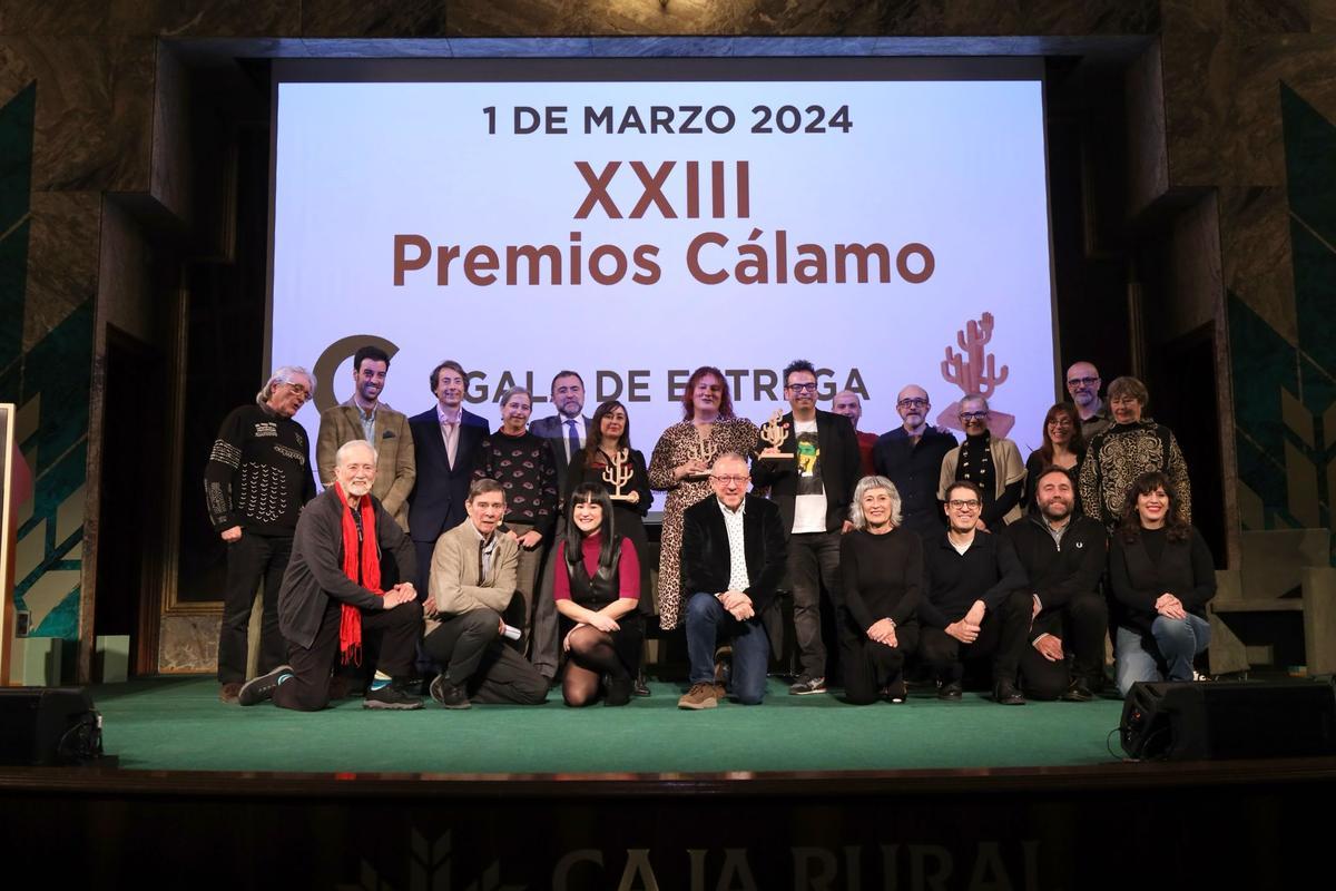 La gala de los Premios Cálamo de 2024.
