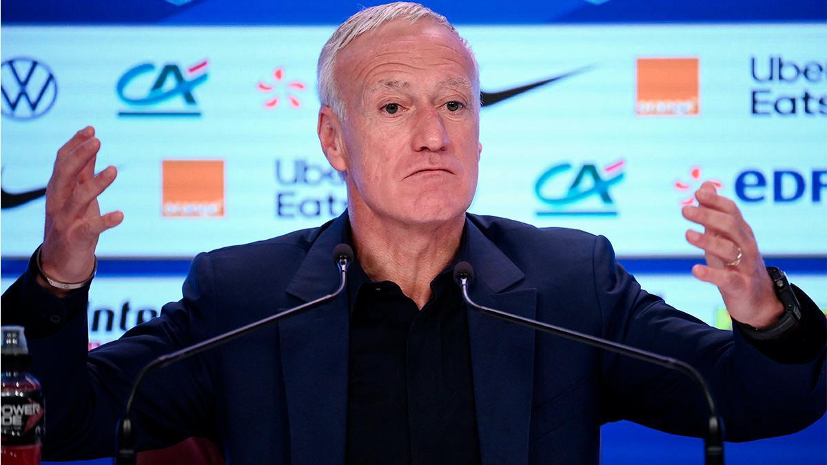 Deschamps, sobre las puestos de Camavinga y Griezmann, y las polémicas con Benzema